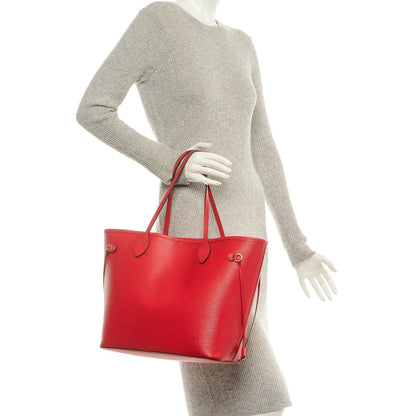 Louis Vuitton Epi Neverfull MM Coquelicot 2 of 8