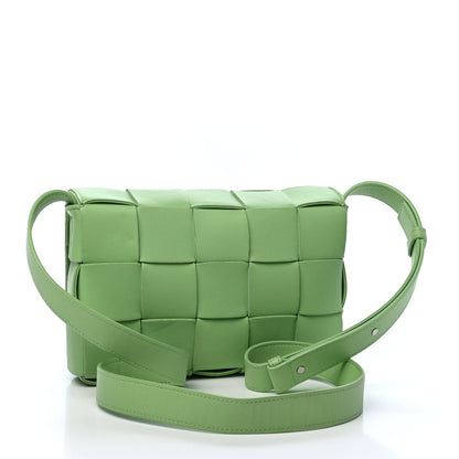 Bottega Veneta Nappa Maxi Intreccio Cassette Bag Pistachio 2 of 8