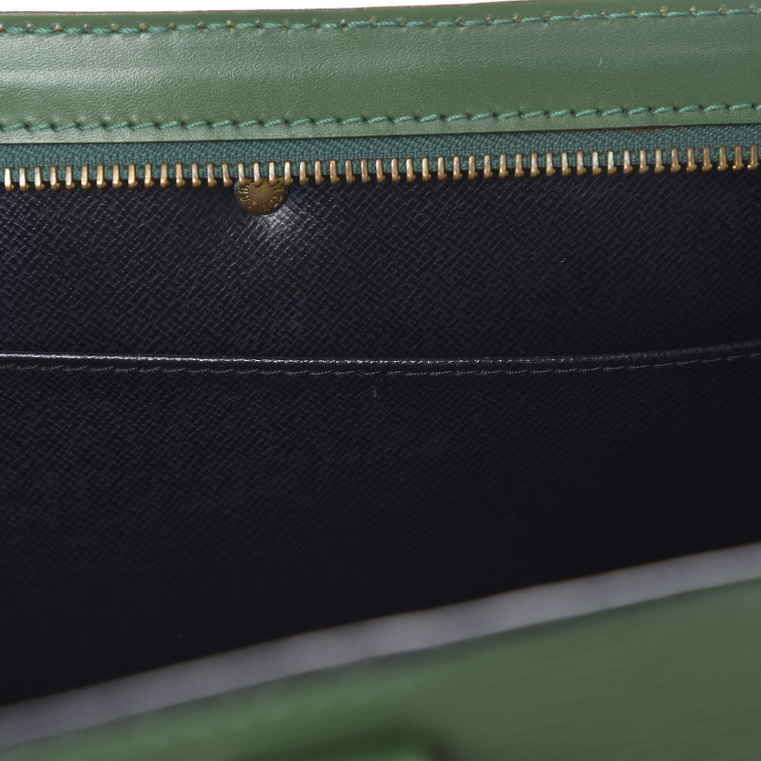 Louis Vuitton Epi Sac Triangle Green 7 of 16