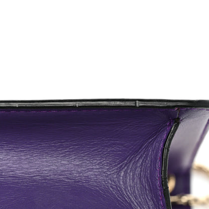 Bulgari Calfskin Serpenti Forever Crossbody Bag Amethyst 11 of 12