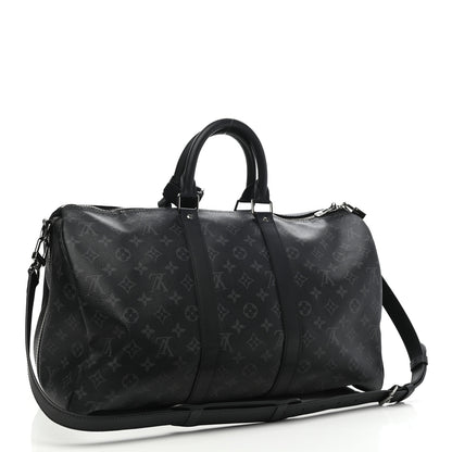 Louis Vuitton Monogram Eclipse Keepall Bandouliere 45 3 of 10