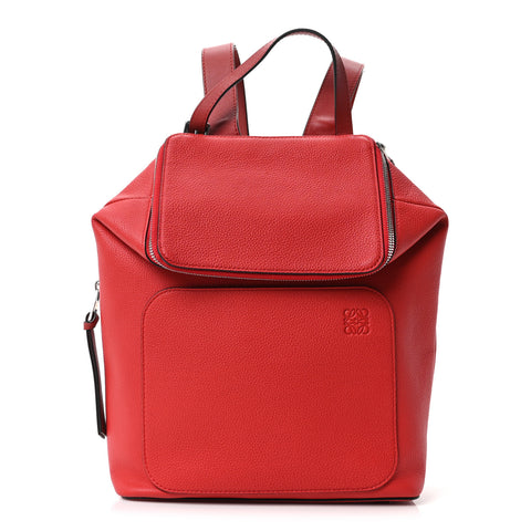 Calfskin Goya Backpack Scarlet