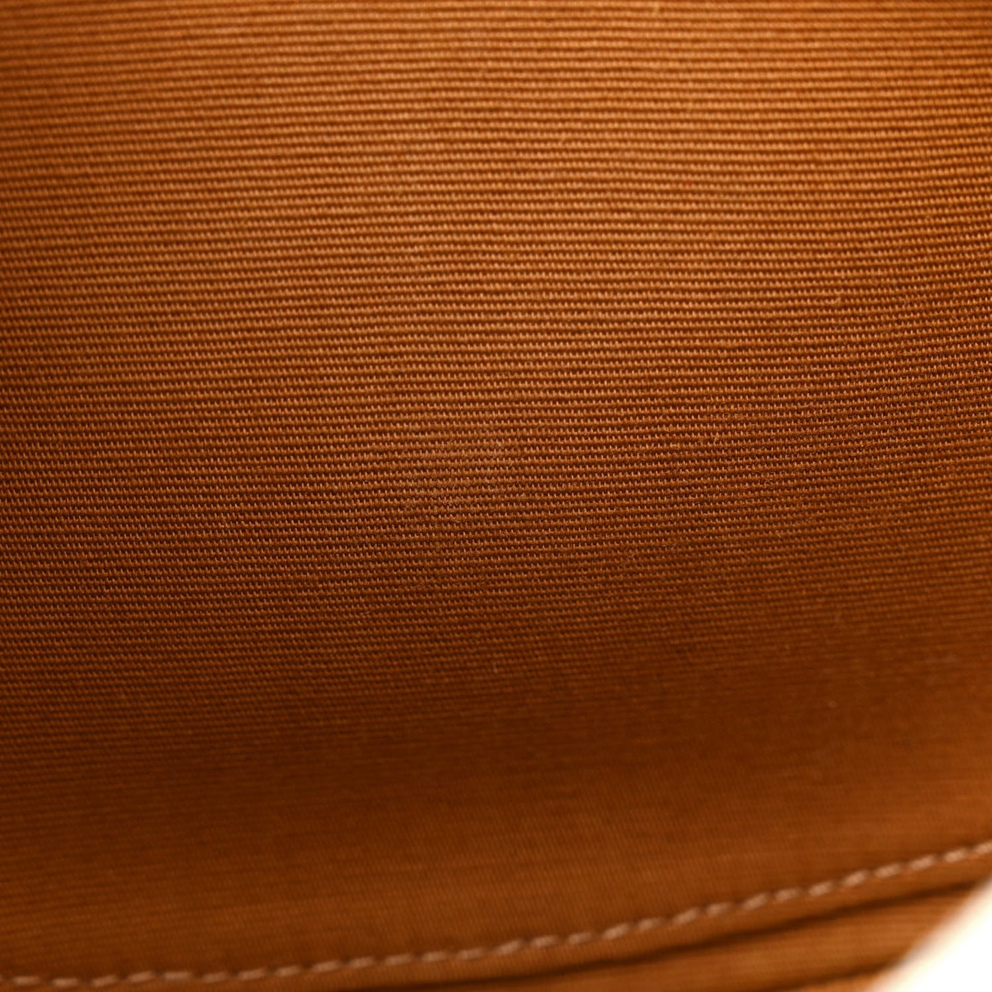 Canvas Calfskin Ava Triomphe Shoulder Bag White