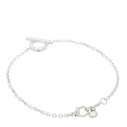 Hermes 18K White Gold Diamond Finesse Bracelet ST 2 of 4