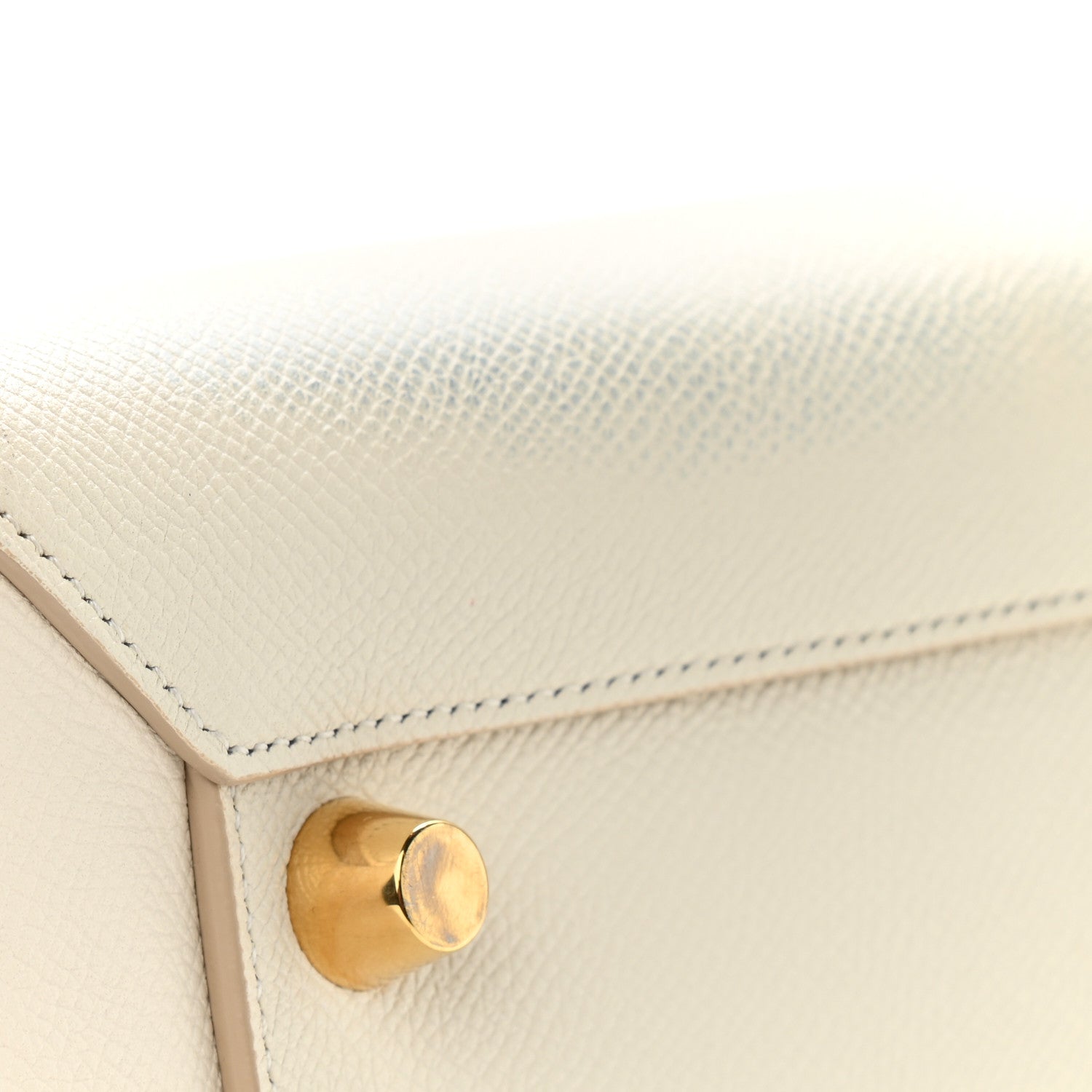 Celine Grained Calfskin Mini Belt Bag White 10 of 17