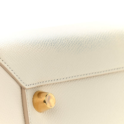 Celine Grained Calfskin Mini Belt Bag White 10 of 17
