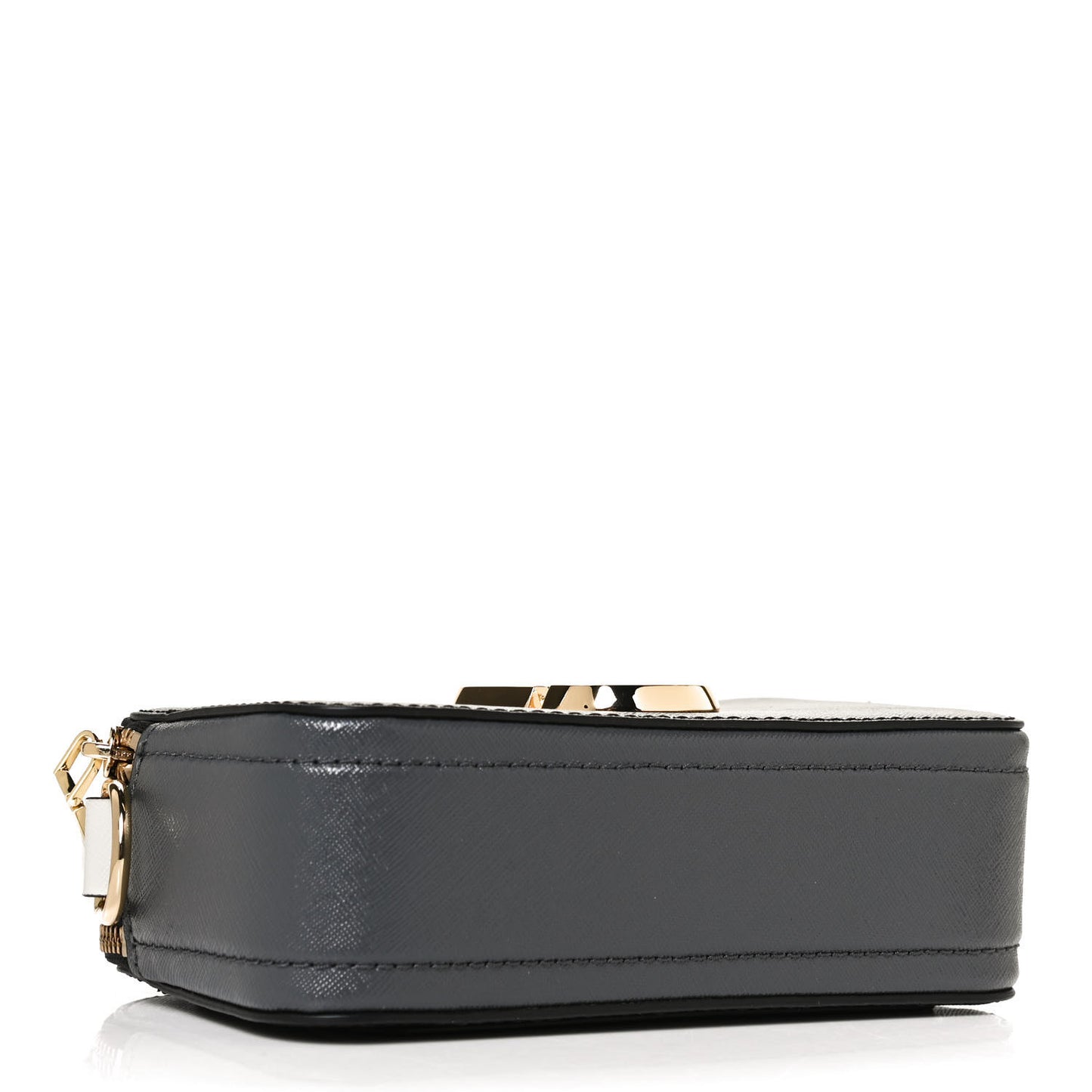 Saffiano Small Snapshot Camera Bag Black