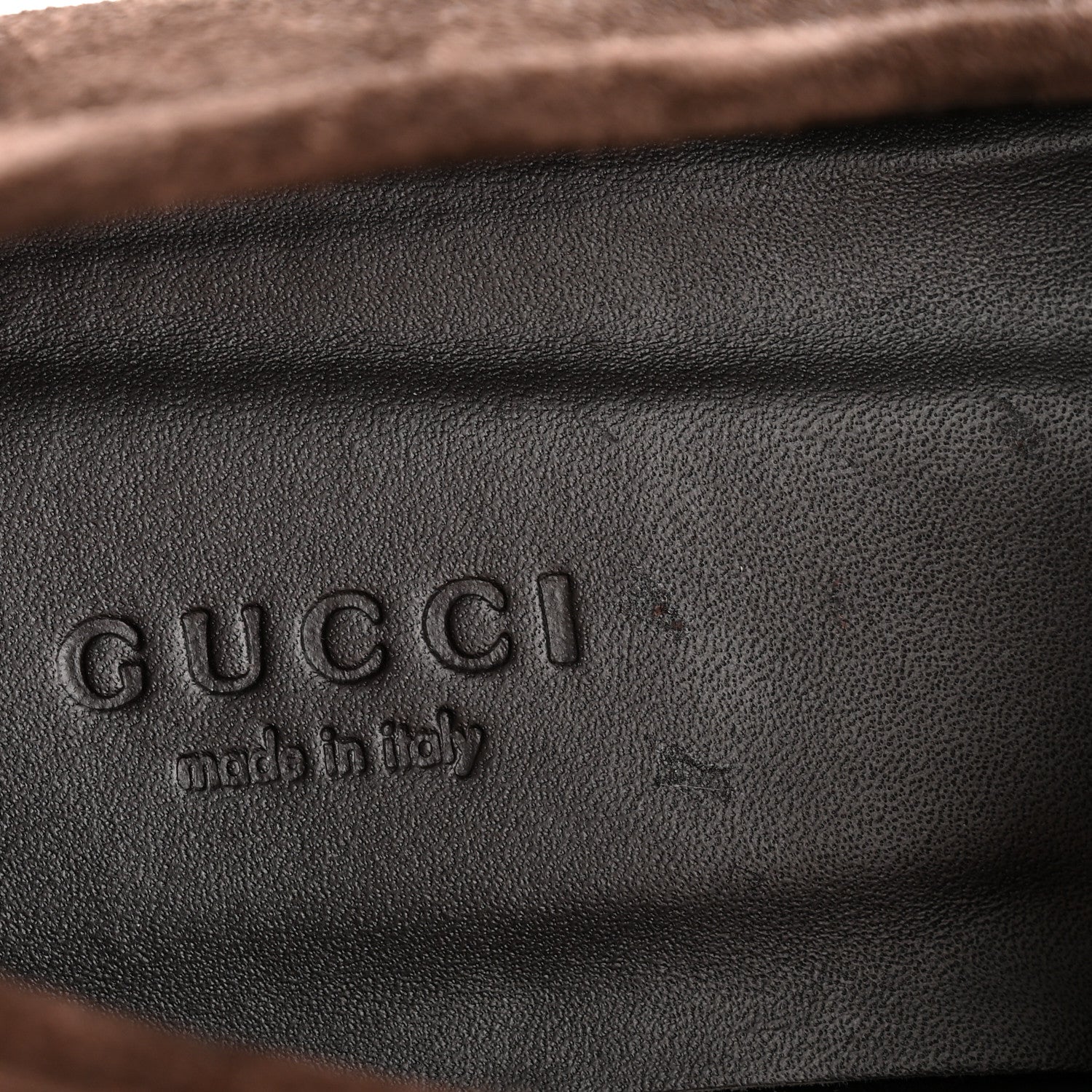Gucci Suede Womens Horsebit Lug Sole Loafers 38.5 Dark Brown 8 of 10
