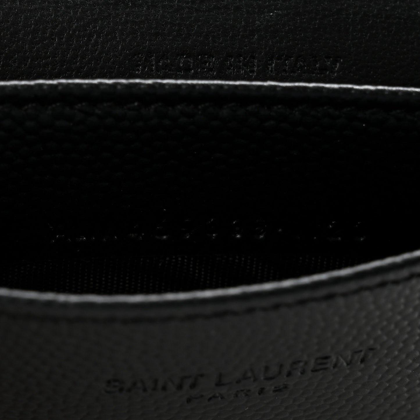 Grain De Poudre Business Card Case Black