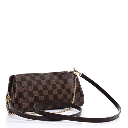 Louis Vuitton Damier Ebene Eva Clutch 3 of 7