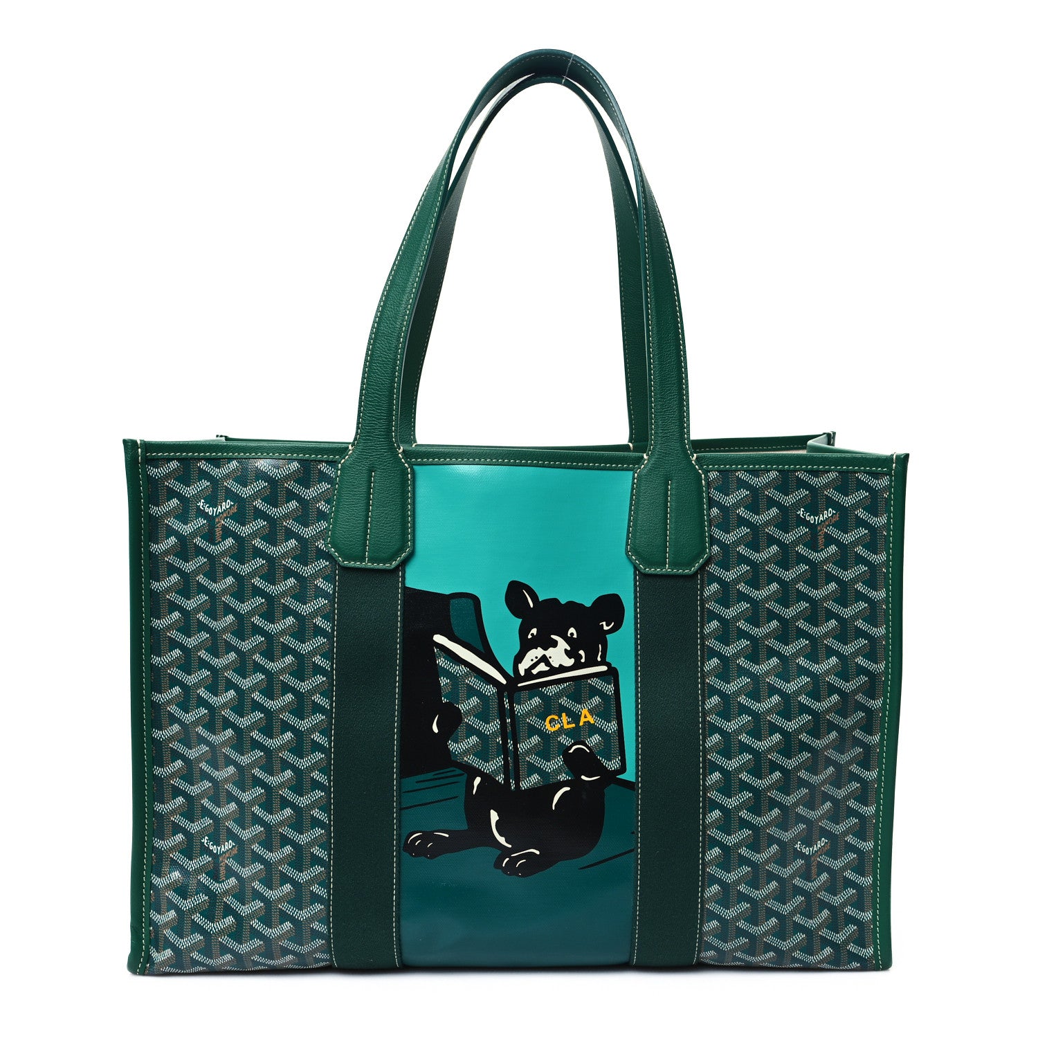 Goyard Goyardine Villette Tote Green 1 of 9