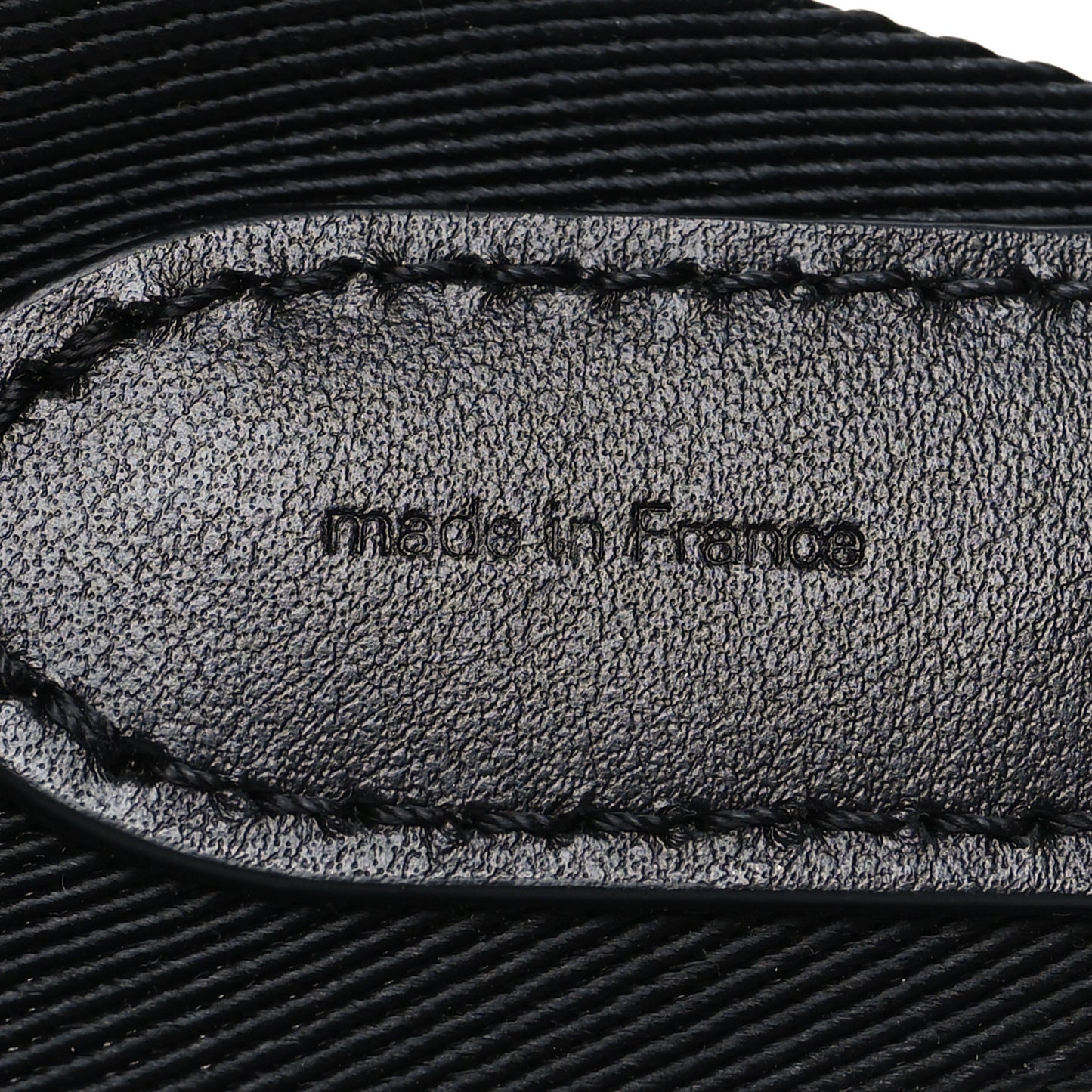 Nylon Jacquard Sporty Bandouliere Shoulder Strap Black