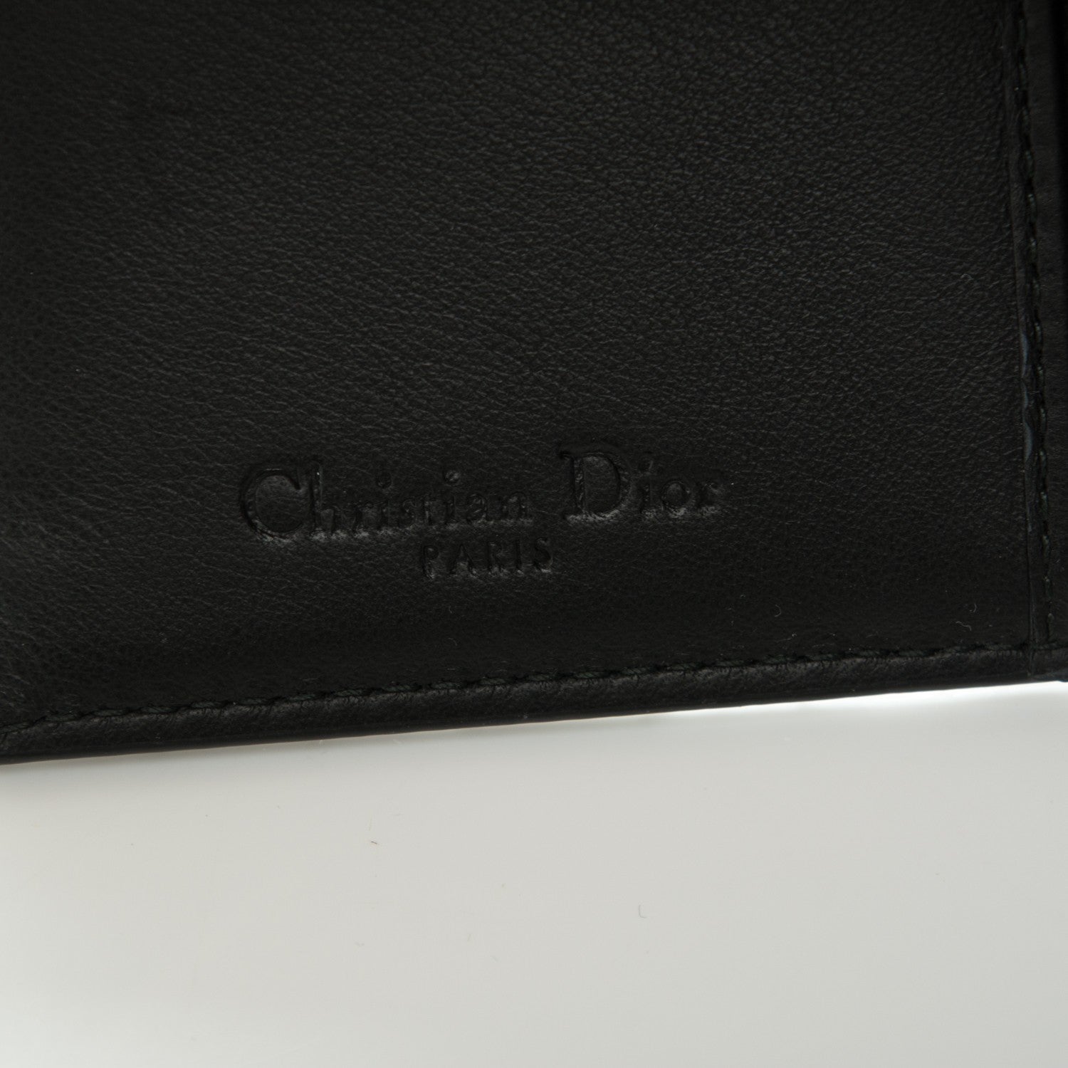 Christian Dior Patent Cannage Lady Dior Eden Wallet Black 7 of 8