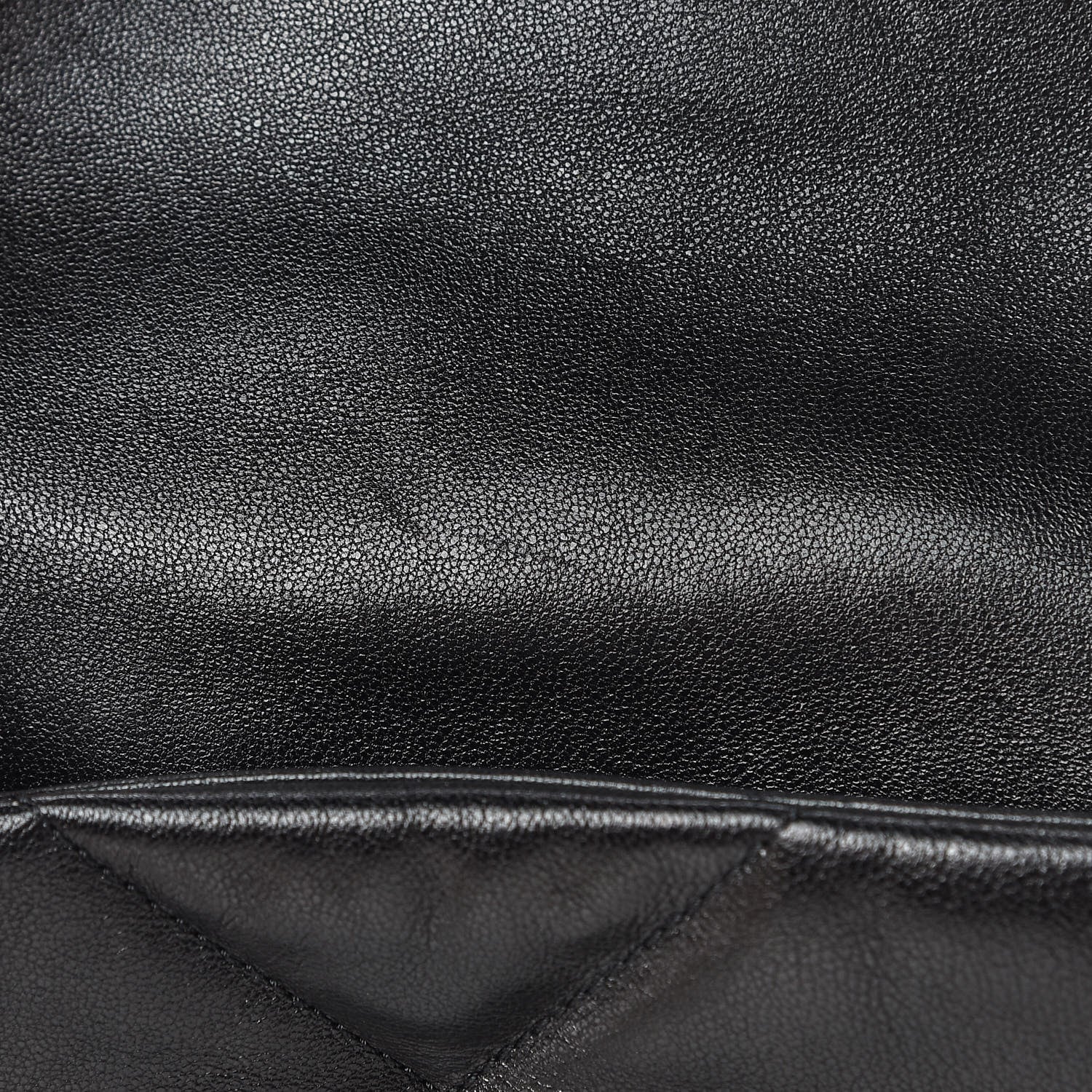 Chanel Goatskin Quilted Medium 19 Flap Black 12 of 14