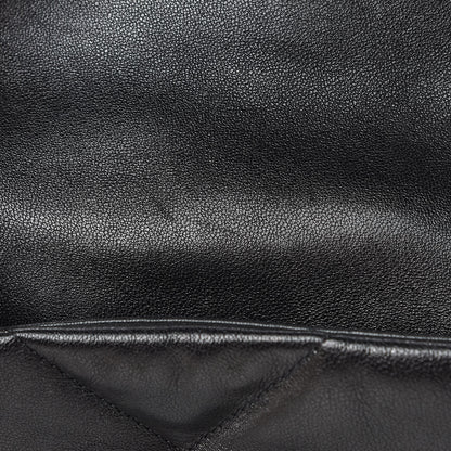 Chanel Goatskin Quilted Medium 19 Flap Black 12 of 14