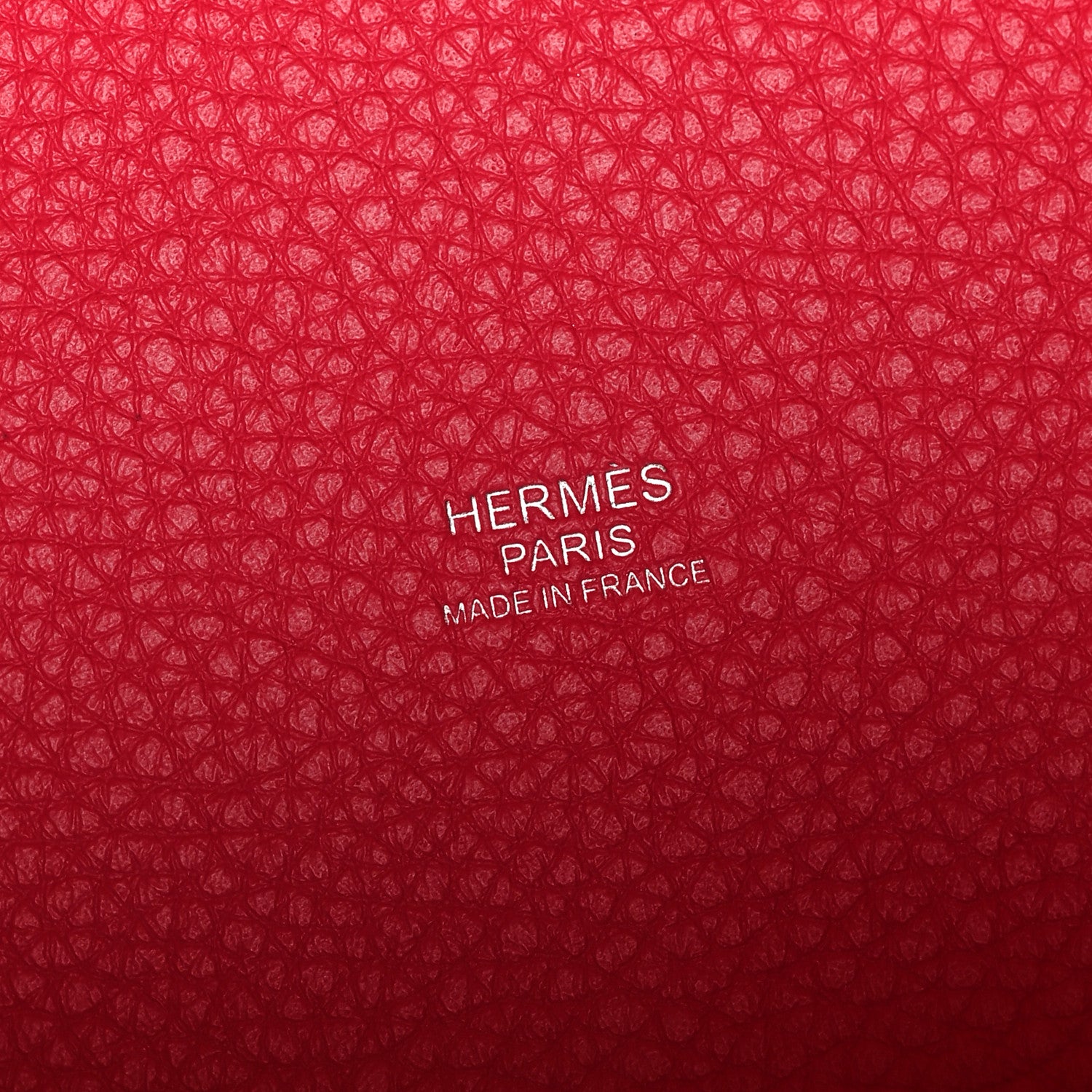 Hermes Taurillon Clemence Swift Eclat Picotin Lock 18 PM Framboise Rouge Sellier 6 of 13