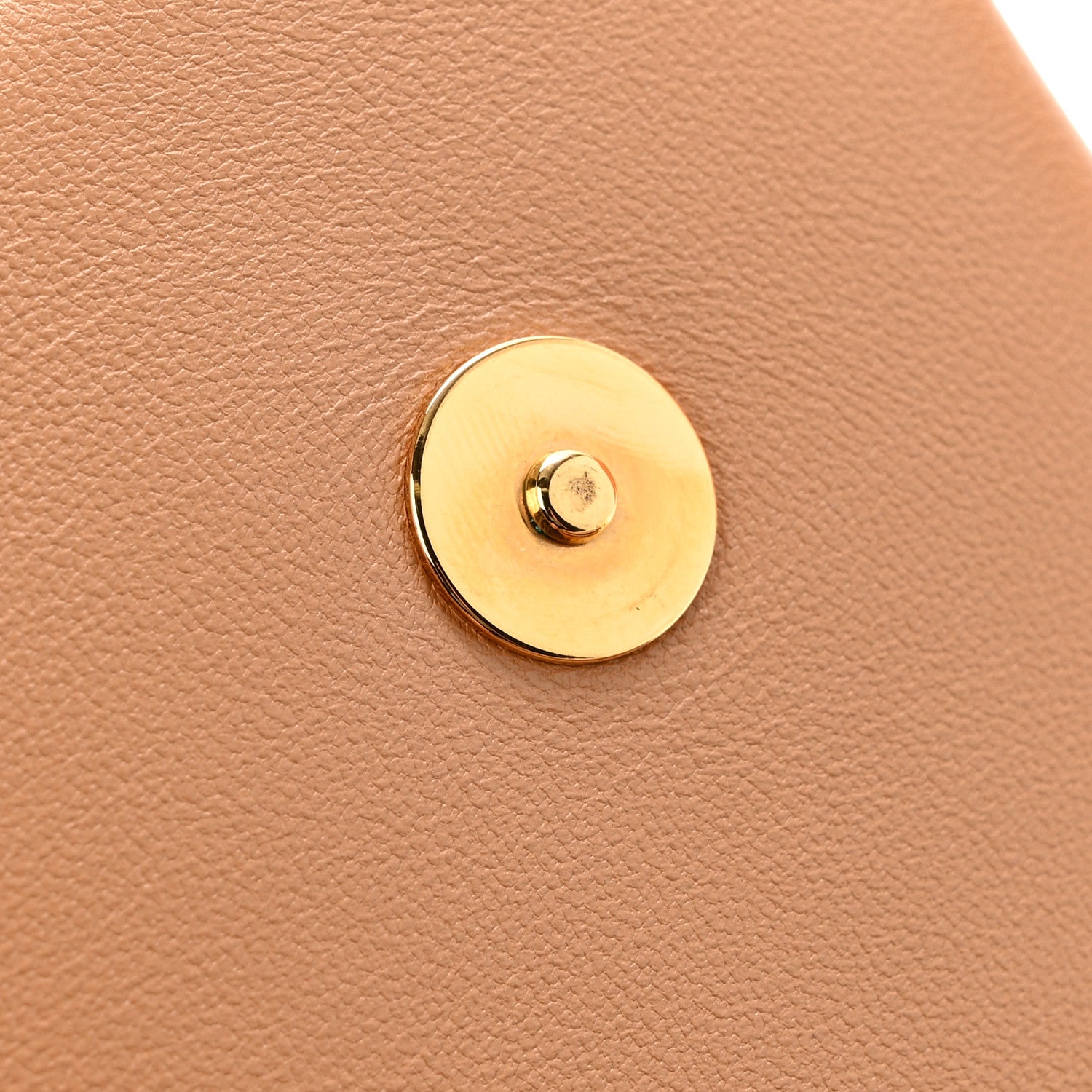 Louis Vuitton Lambskin Embossed Monogram Pochette Coussin Camel 14 of 15