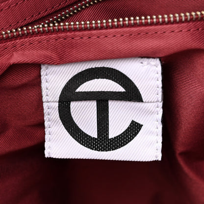 Telfar Vegan Leather Large Shopping Bag Oxblood 6 of 10