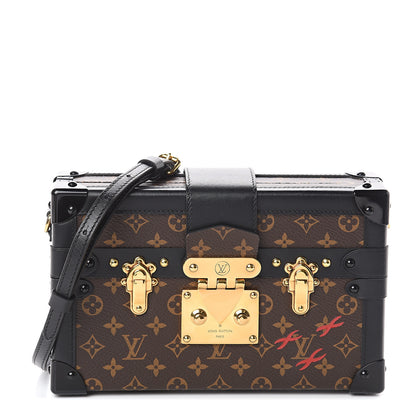 Louis Vuitton Monogram Petite Malle Black 1 of 7