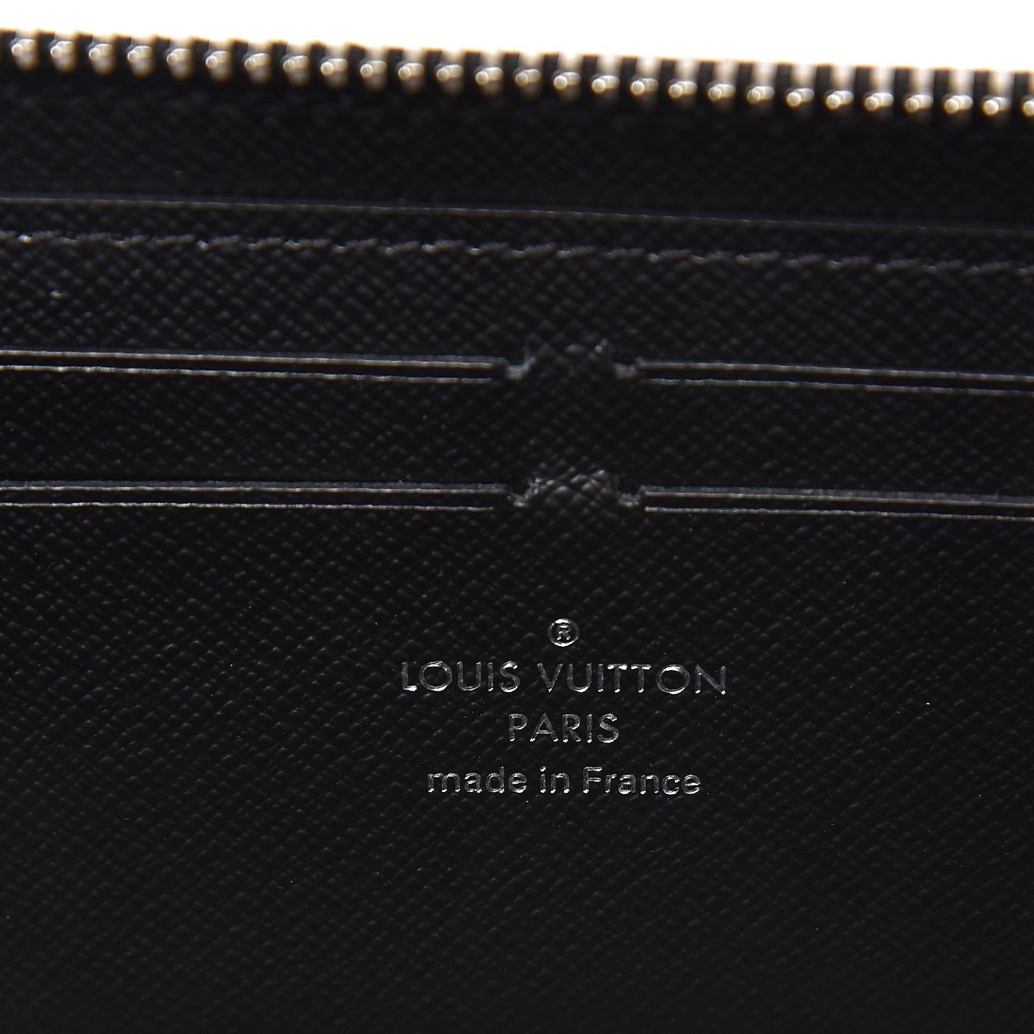 Louis Vuitton Epi Clemence Wallet Black 7 of 7