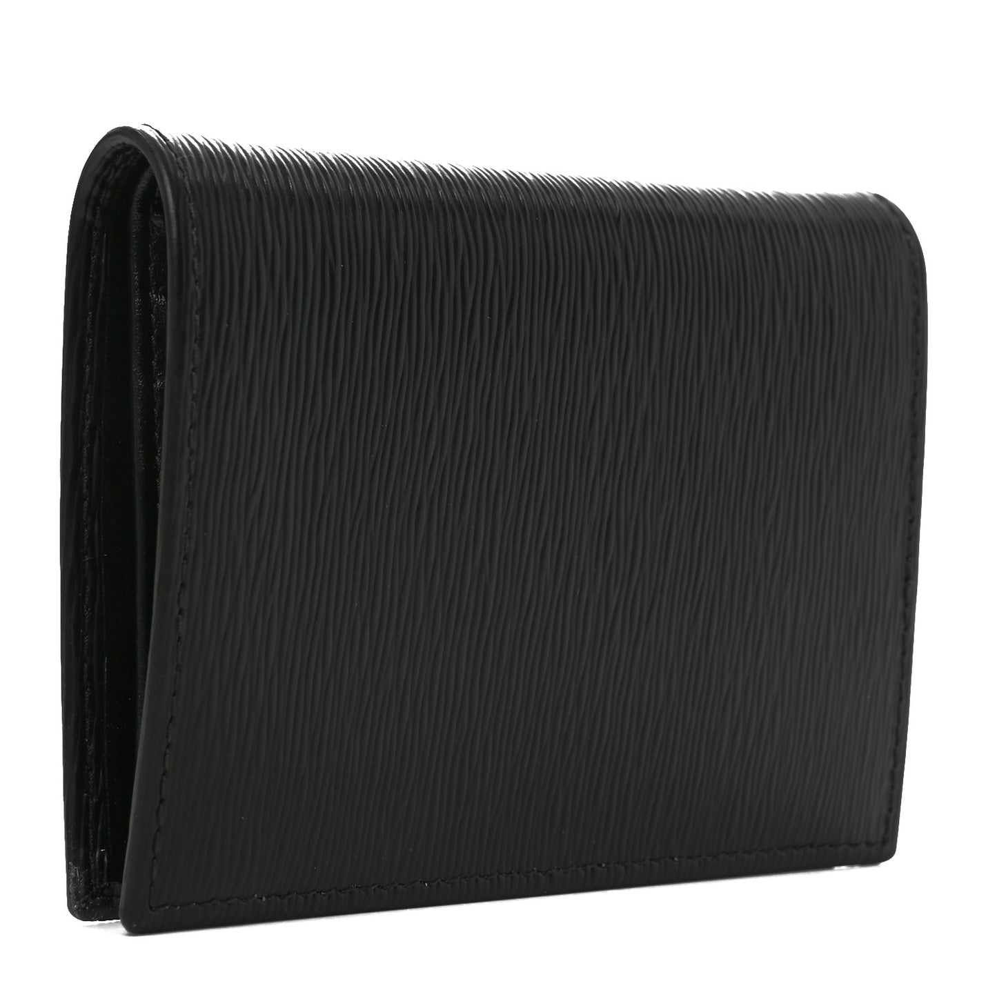 Vitello Move Triangle Card Holder Wallet Black