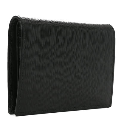 Prada Vitello Move Triangle Card Holder Wallet Black 3 of 6
