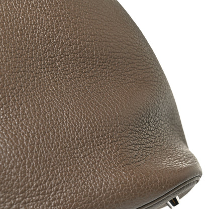 Hermes Taurillon Clemence Picotin Lock 26 GM Etoupe 13 of 14