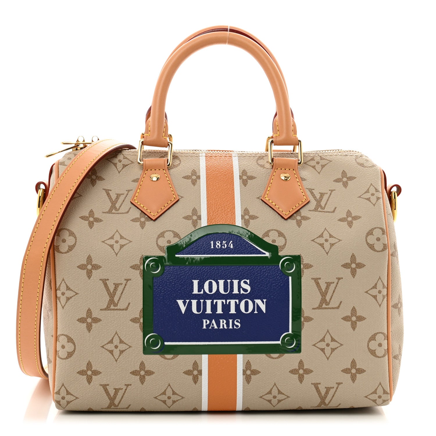 Louis Vuitton Monopaname Speedy Bandouliere 25 Beige Ocher 1699037