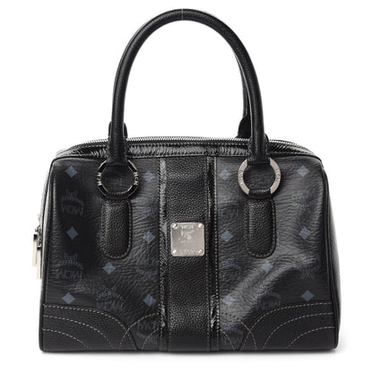 MCM Visetos Small Boston Bag Black 1 of 12