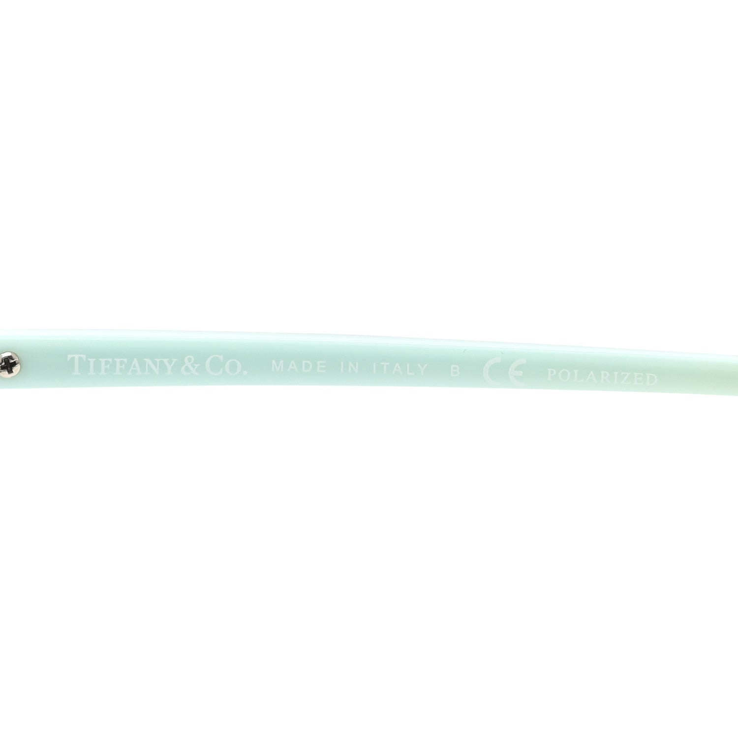 Tiffany Acetate Metal Cat Eye Sunglasses TF4134 Black Blue 5 of 7