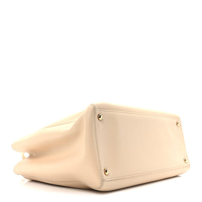 Chanel Calfskin Cerf Executive Shopper Tote Beige Clair 5 of 11