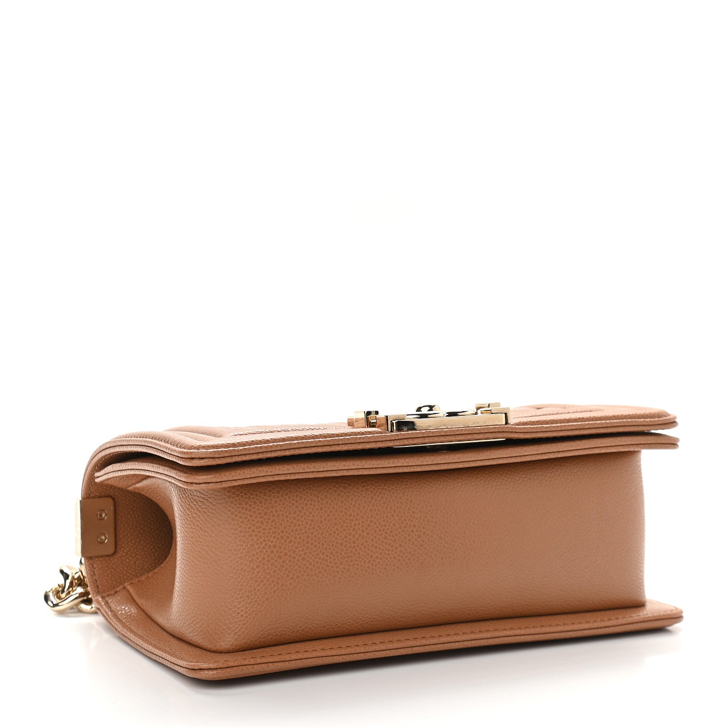 Chanel Caviar Quilted Small Boy Flap Brown 4 of 9