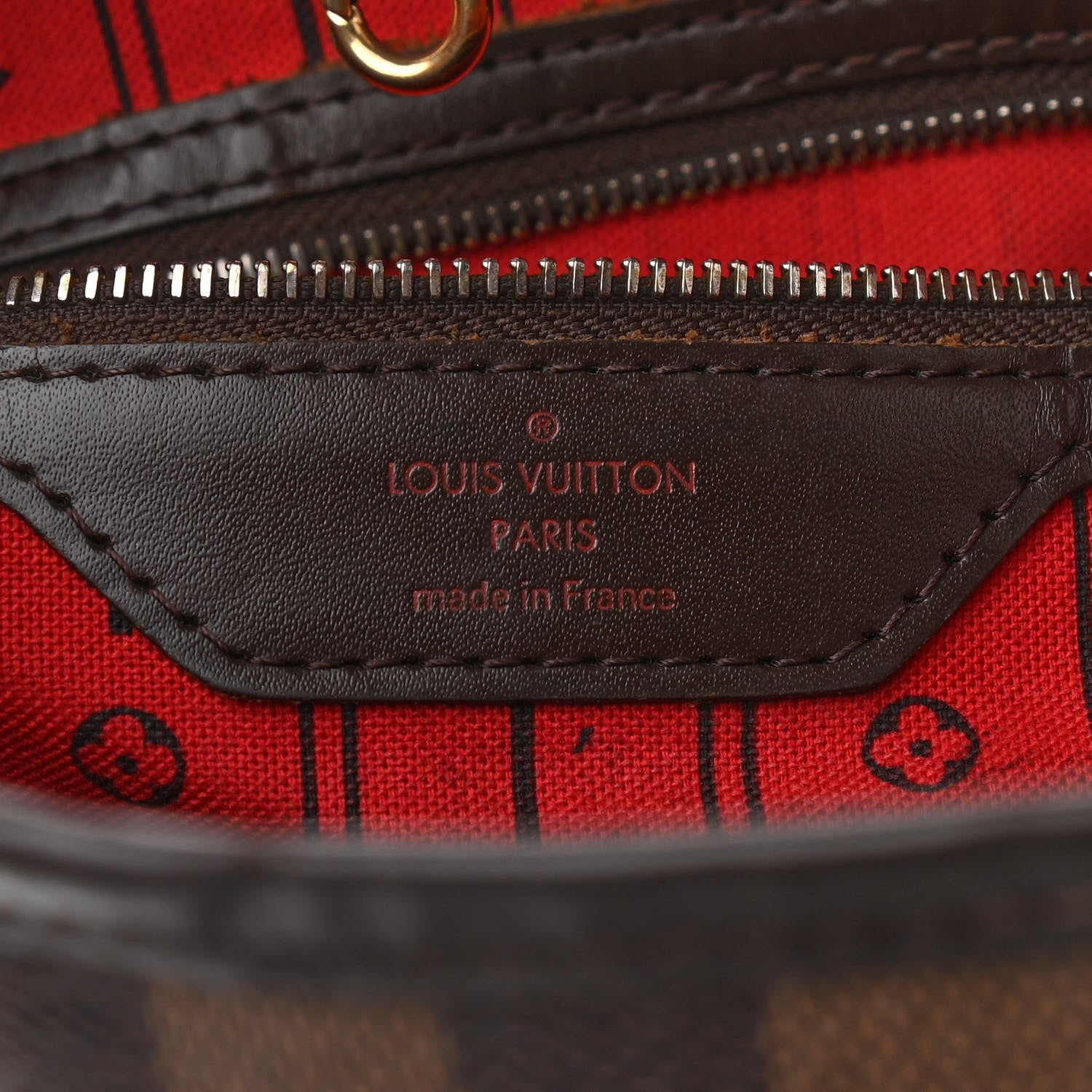 Louis Vuitton Damier Ebene Neverfull MM 6 of 18