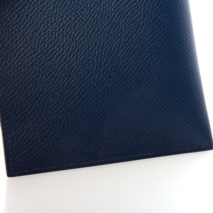 Hermes Epsom Tarmac PM Passport Holder Bleu de Prusse 6 of 6