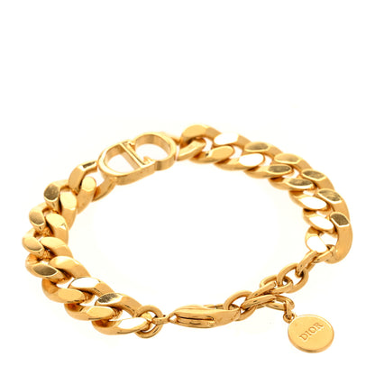 Christian Dior Metal Petit CD Chain Bracelet Gold 3 of 6