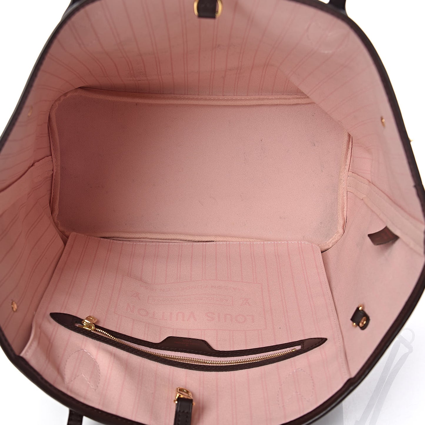 Damier Ebene Neo Neverfull MM Rose Ballerine