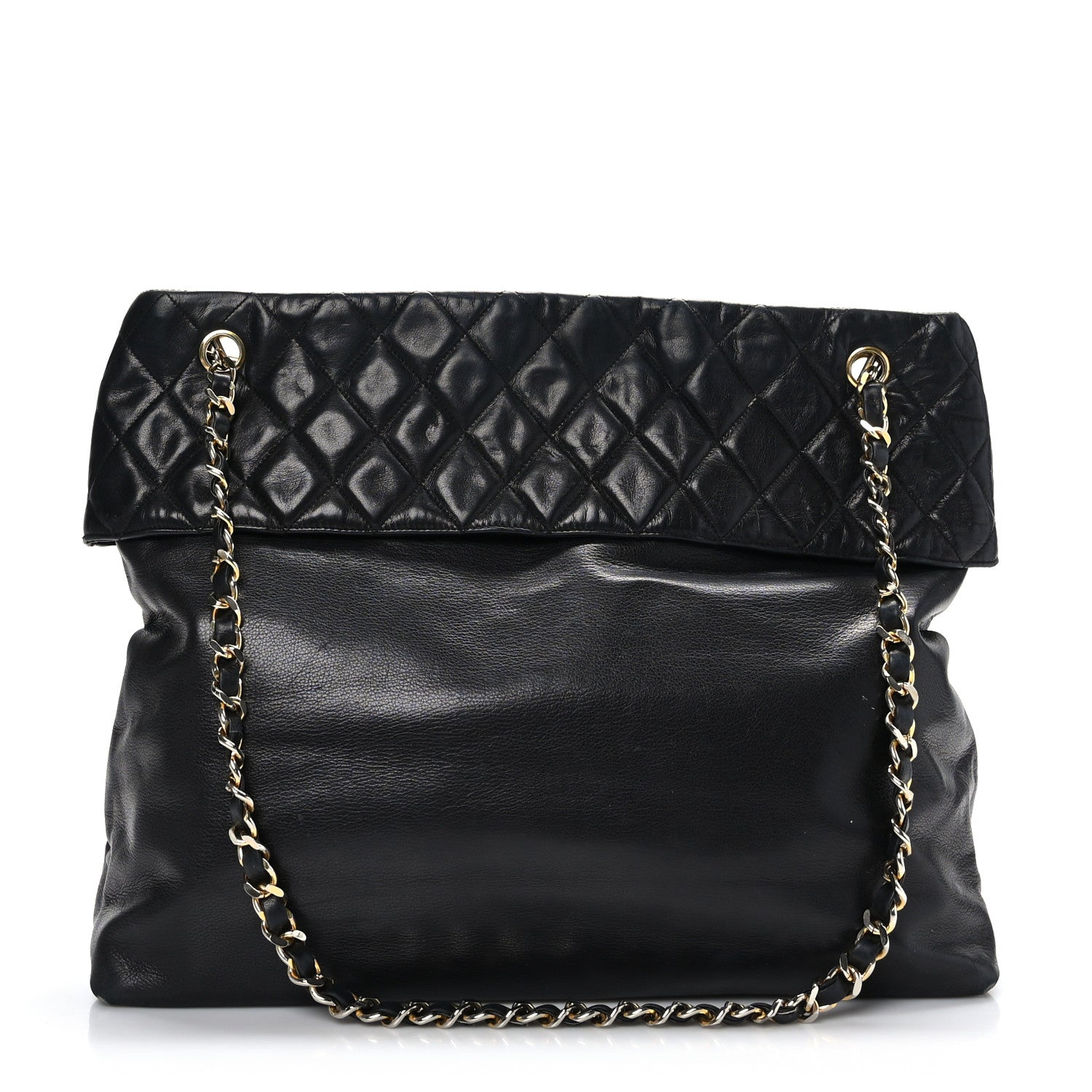 Chanel Lambskin Quilted Shoulder Bag Black 1 of 10
