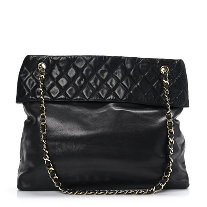Chanel Lambskin Quilted Shoulder Bag Black 1 of 10