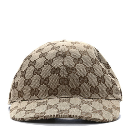 Gucci Monogram Web Childrens Baseball Hat 54 M Beige 2 of 8