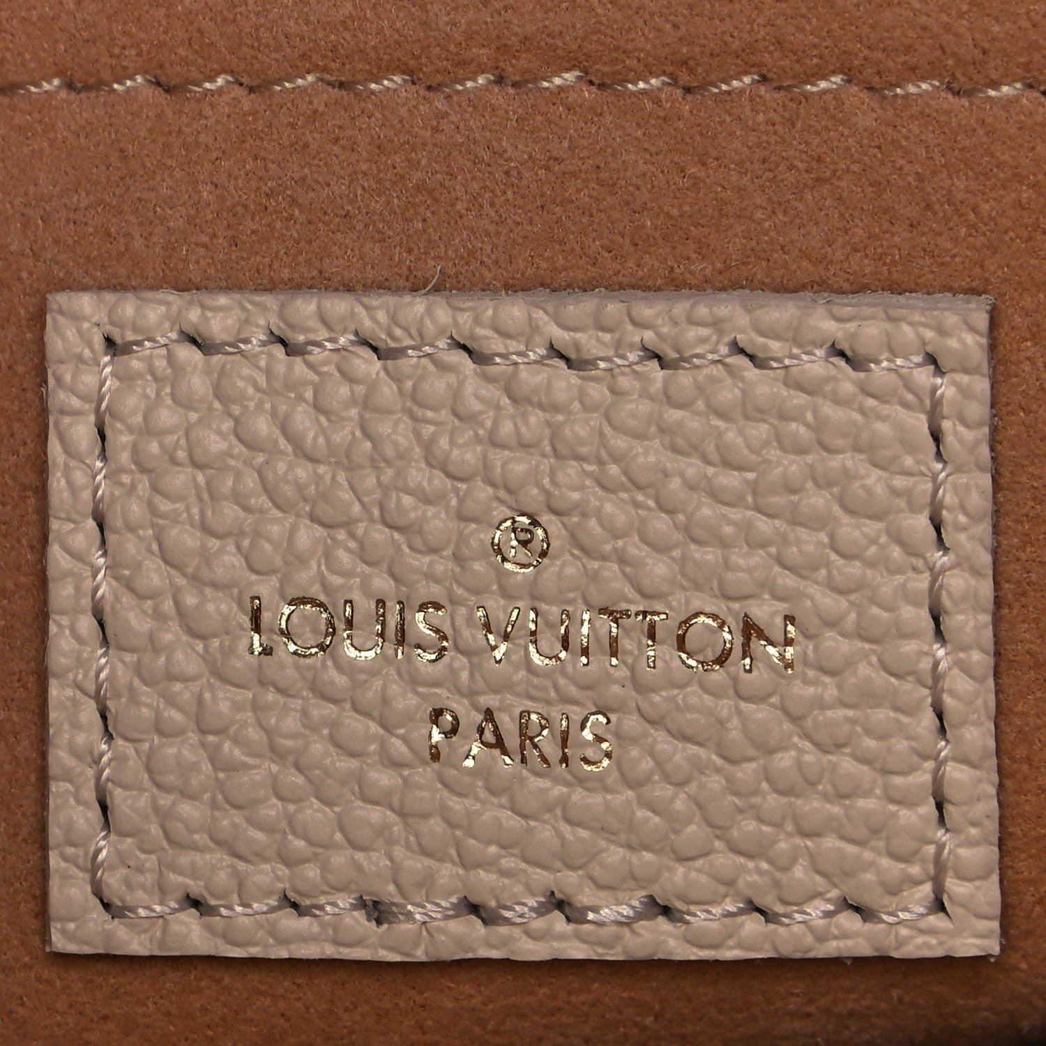 Louis Vuitton Empreinte Monogram Giant Multi Pochette Accessories Cream 7 of 13