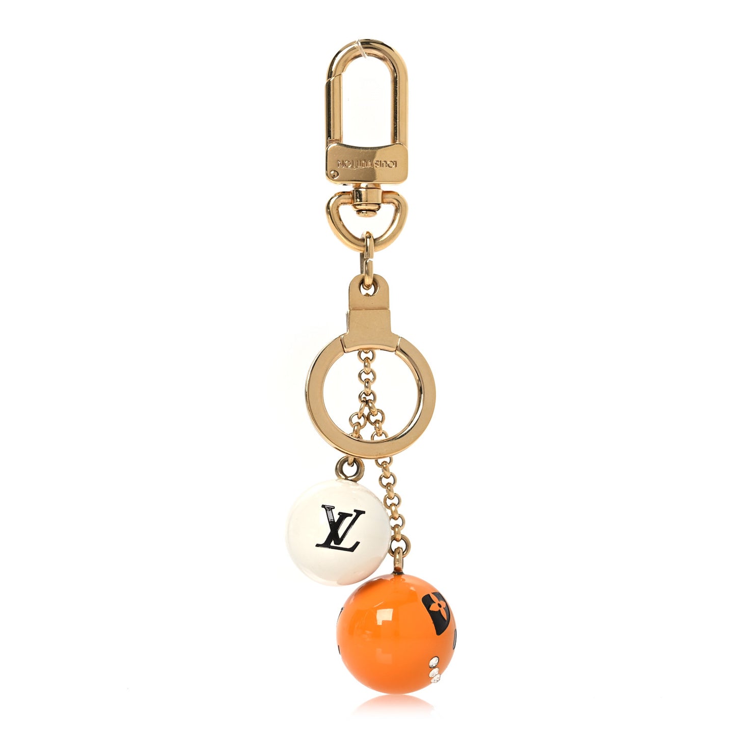 Halloween Jack and Lucie Key Holder Orange