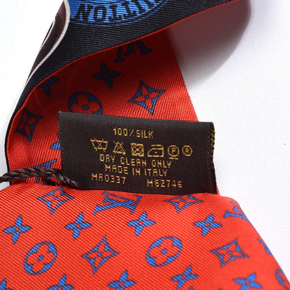 Louis Vuitton Silk Monogram World Tour Stickers BB Bandeau Rouge 4 of 4