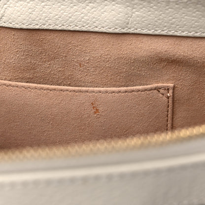 Gucci GG Supreme Monogram Textured Dollar Calfskin Web Small Ophidia Tote Bag Beige Ebony Mystic White 10 of 10
