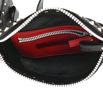 Valentino Garavani Nappa Free Rockstud Spike Belt Bag Black 5 of 7