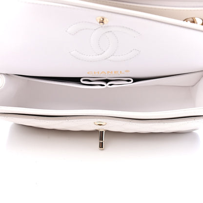 Chanel Caviar Quilted Small Double Flap White 4 of 6