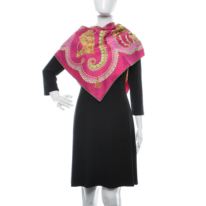 Hermes Silk Paperoles Scarf 90 2 of 9