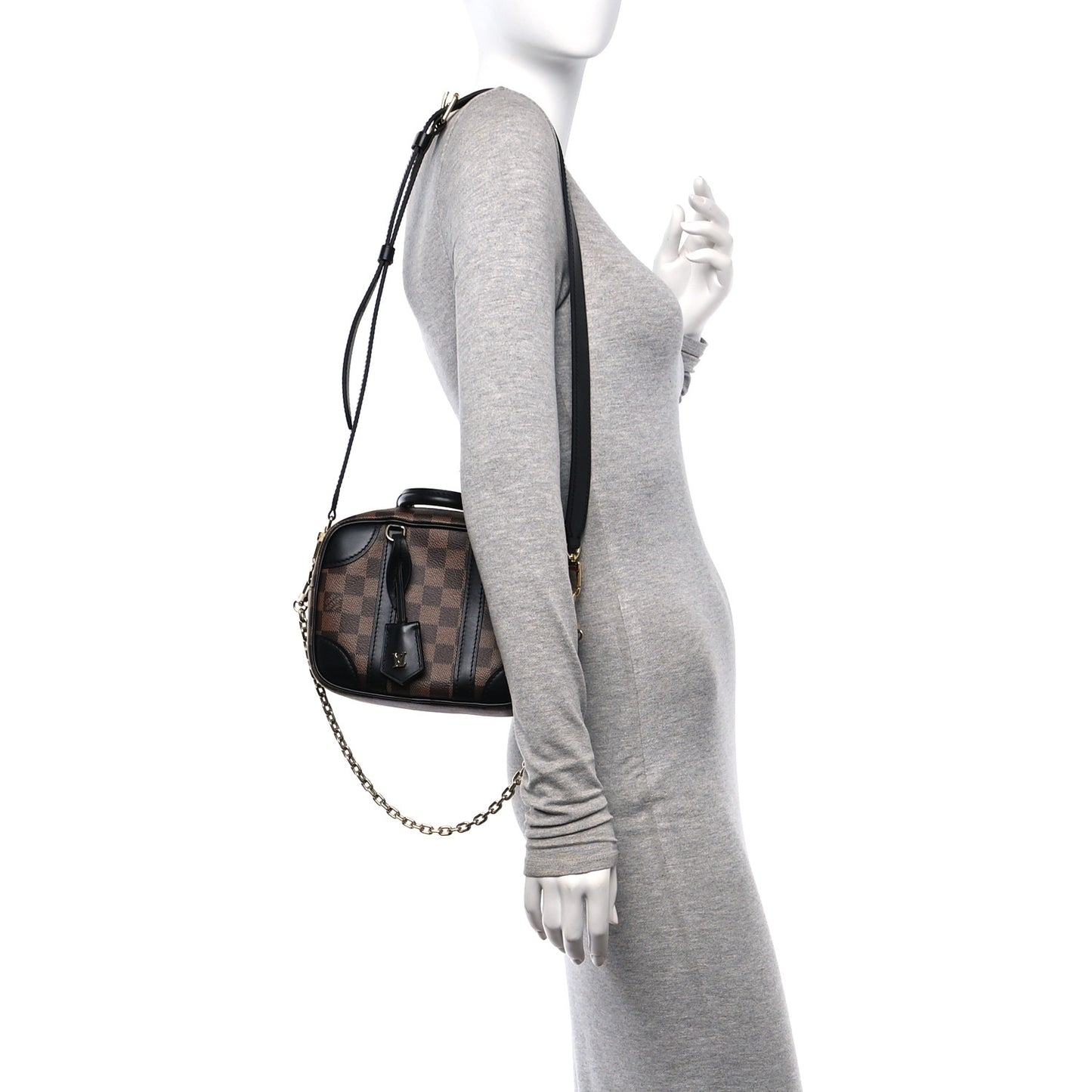 Damier Ebene Valisette Souple BB Black