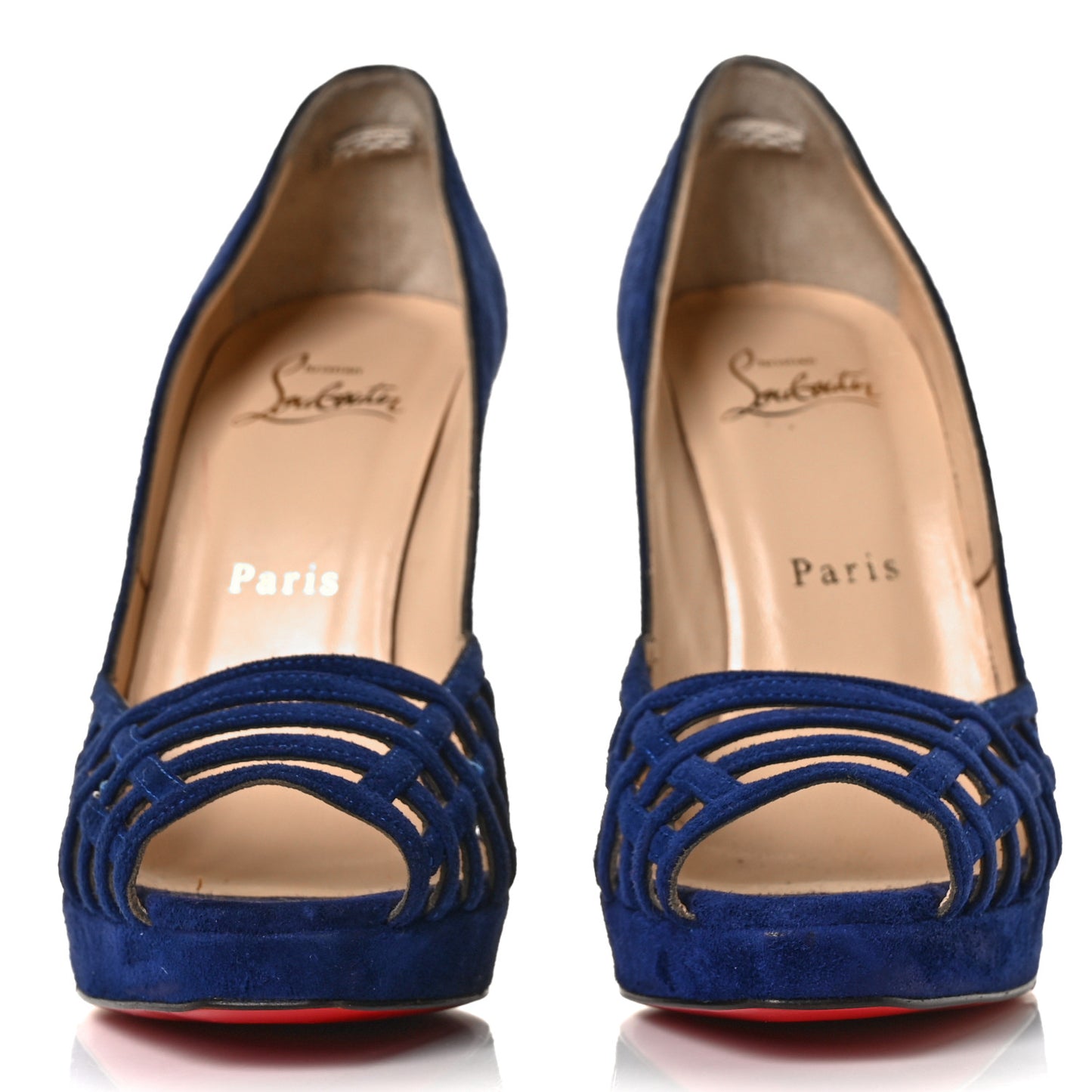 Veau Velours Chalumo Pumps 37.5 Indigo