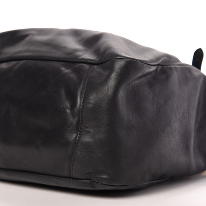 Prada Soft Calf Tote Black 7 of 16