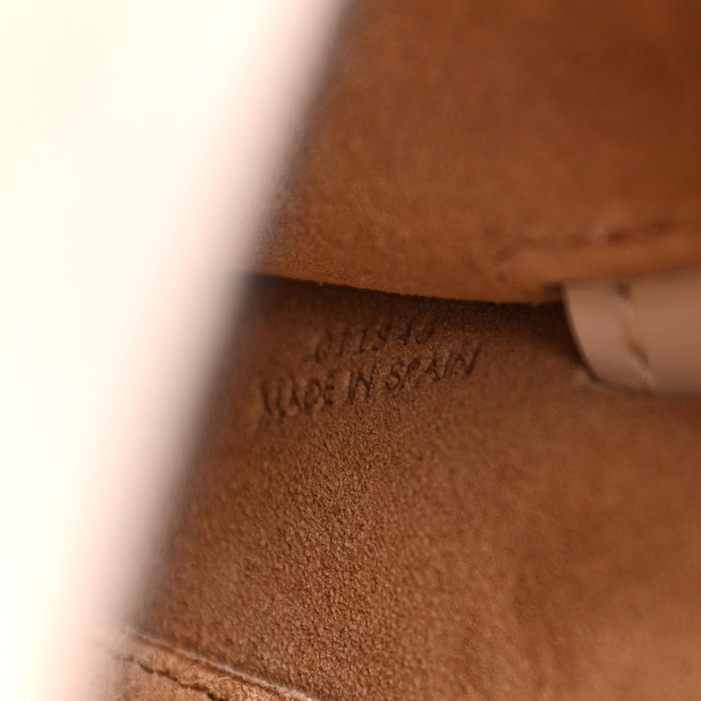 Grained Calfskin Small Gate Crossbody Bag Light Oat